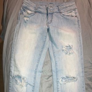 Charlotte Russe mid rise skinny jeans